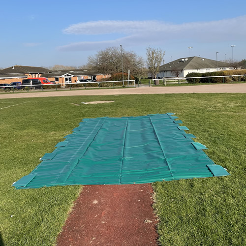 Green Long Jump Tarpaulin Cover2